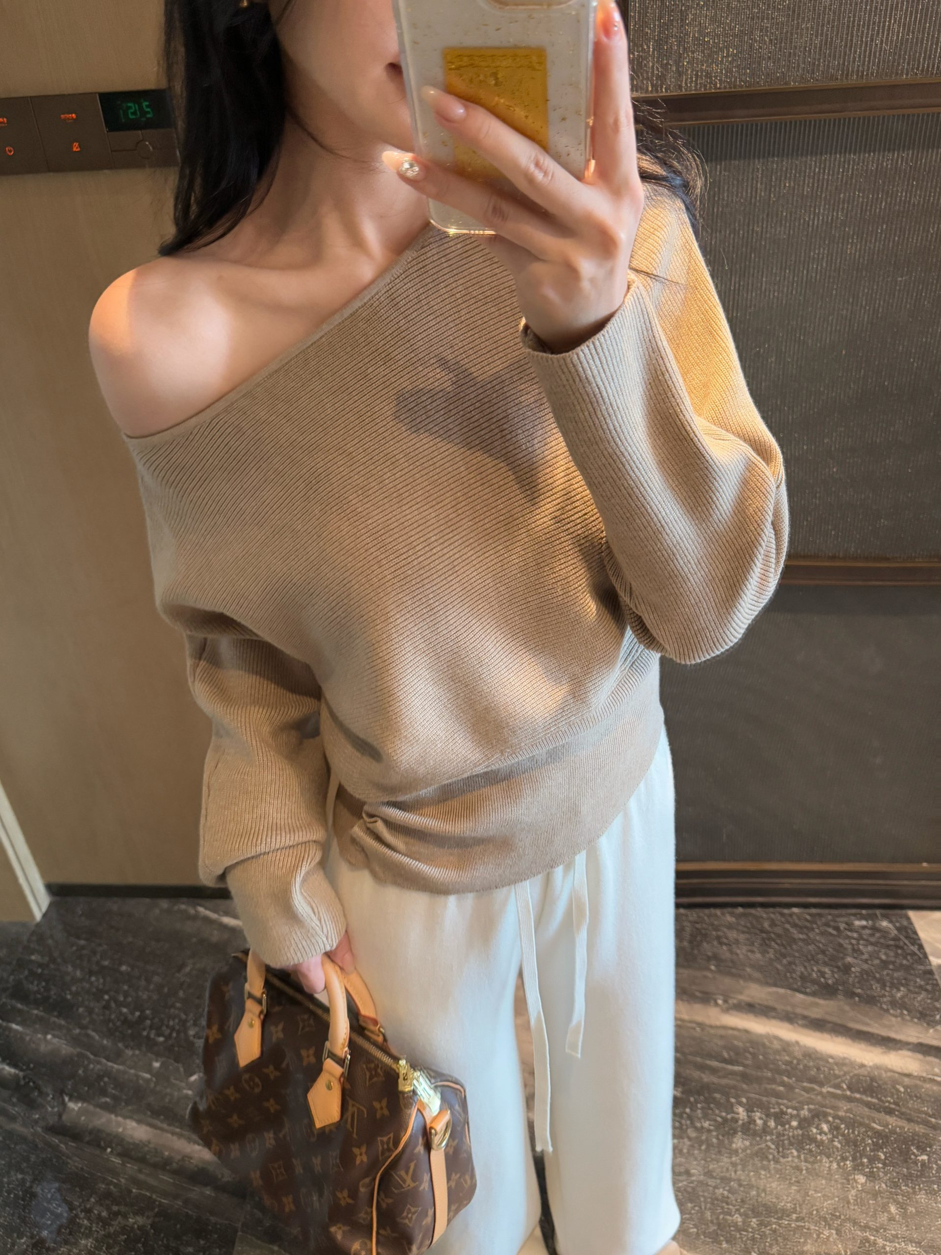 Women's Knit Sweater Fall Winter Soft Waist-Cinching Slimming Base Layer Top - Image 4